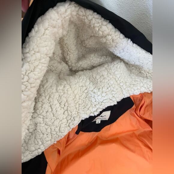 Orolay Thicken Down Puffer Hooded Jacket Black Winter Snow Coat - Picture 12 of 13